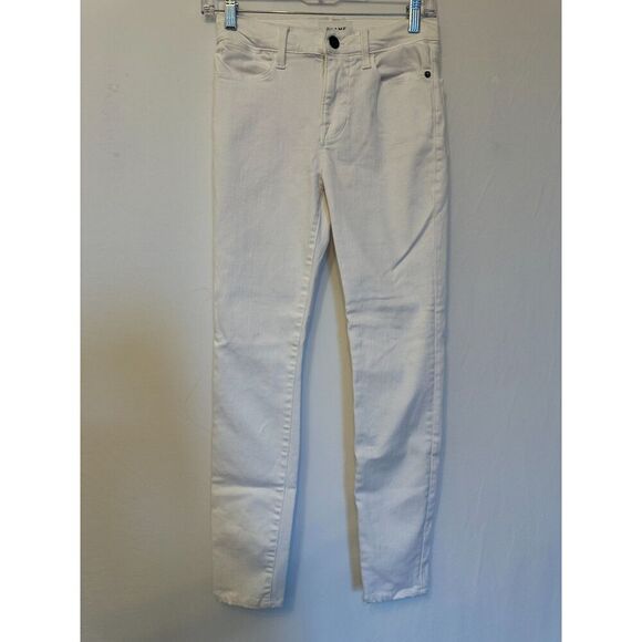 Frame Le High Skinny in Blanc Denim Size 25 - Picture 5 of 14